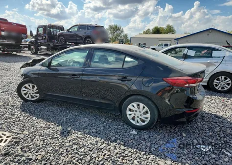 2017 Hyundai Elantra Se z USA, uszkodzony, nr VIN 5NPD74LF9HH112699